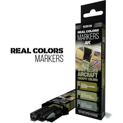 Ak interactive Marqueurs de peinture pour cockpit d'avion Real Colors - 3 - Publicité Ak interactive Marqueurs de peinture pour cockpit d'avion Real Colors - 3 - Publicité