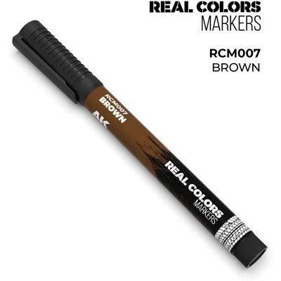 Ak interactive Marqueur de peinture acrylique pour modélisme Real Colors - Brun - Publicité Ak interactive Marqueur de peinture acrylique pour modélisme Real Colors - Brun - Publicité