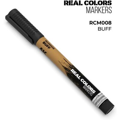 Ak Interactive Ak Marqueur de peinture acrylique Real Colors - Buff - Publicité Ak Interactive Ak Marqueur de peinture acrylique Real Colors - Buff - Publicité