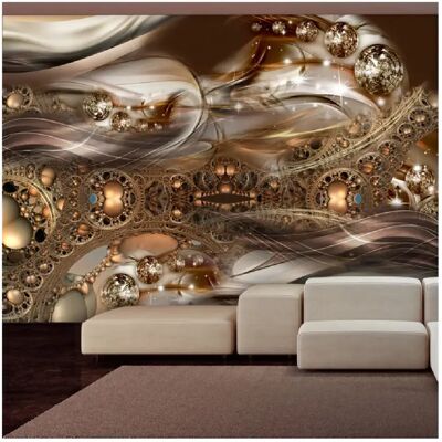 Mural en Bronze ARTGEIST - Papier Peint Résistant et Haute Résolution - 350x245 cm - Publicité Mural en Bronze ARTGEIST - Papier Peint Résistant et Haute Résolution - 350x245 cm - Publicité