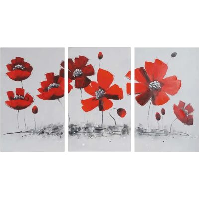 Mendler Coquelicot - Peint à la main - Publicité Mendler Coquelicot - Peint à la main - Publicité