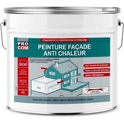 PRO COM PROCOM 10 litres - Blanc - Publicité PRO COM PROCOM 10 litres - Blanc - Publicité