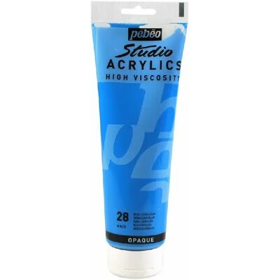 PEBEO Peinture acrylique opaque - Bleu - 250 ml - Publicité PEBEO Peinture acrylique opaque - Bleu - 250 ml - Publicité
