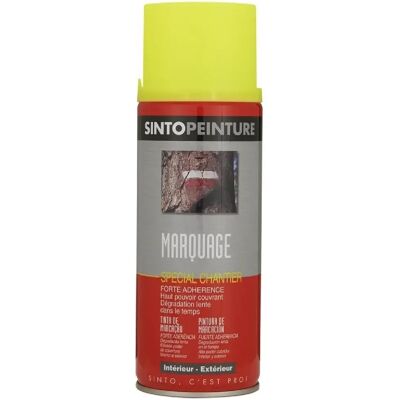Sinto Peinture aérosol - Spécial Marquage - Jaune - Publicité Sinto Peinture aérosol - Spécial Marquage - Jaune - Publicité