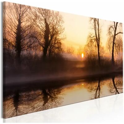 Paris prix Winter Sunset - 150x50 cm - Publicité Paris prix Winter Sunset - 150x50 cm - Publicité