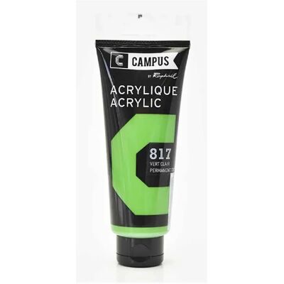 Campus Peinture acrylique vert clair - 100 ml - Acrylique - Publicité Campus Peinture acrylique vert clair - 100 ml - Acrylique - Publicité