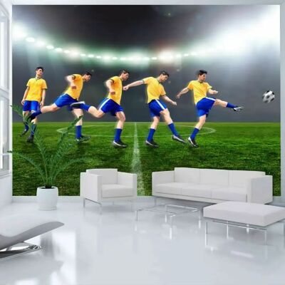 Papier Peint Artgeist - Excellent Footballeur 250x175 - Papier - Publicité Papier Peint Artgeist - Excellent Footballeur 250x175 - Papier - Publicité