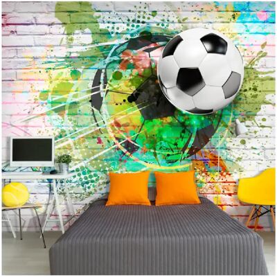 Boligcenter Murale Colorée - Artgeist - 350x245cm - Publicité Boligcenter Murale Colorée - Artgeist - 350x245cm - Publicité
