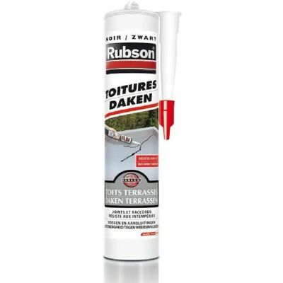 Rubson Mastic toiture - Noir - Publicité Rubson Mastic toiture - Noir - Publicité