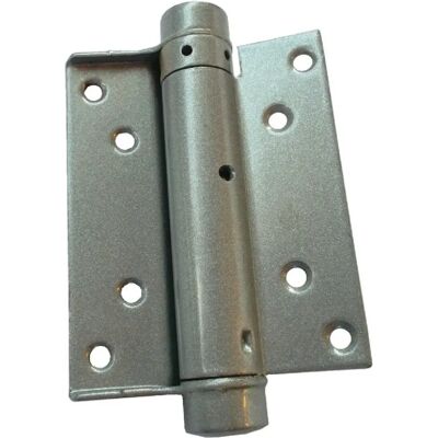 Charnière simple action argentée IBFM - 22kg, 100mm, Force réglable - Accès porte - Paire - Publicité Charnière simple action argentée IBFM - 22kg, 100mm, Force réglable - Accès porte - Paire - Publicité