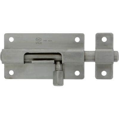 AMIG Targette 800 65 mm Acier inoxydable AISI 304 Mat - Publicité AMIG Targette 800 65 mm Acier inoxydable AISI 304 Mat - Publicité