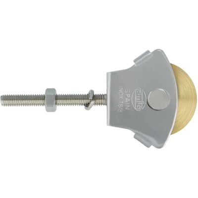 AMIG Poulie métallique 23 INOX. M6 x 50 mm Acier inoxydable AISI 304 Mat - Publicité AMIG Poulie métallique 23 INOX. M6 x 50 mm Acier inoxydable AISI 304 Mat - Publicité