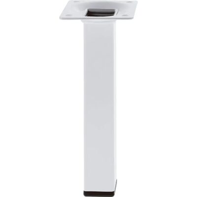 AMIG - AMIG21714 - Blanc - 25x25x100mm - Pied de table - Publicité AMIG - AMIG21714 - Blanc - 25x25x100mm - Pied de table - Publicité