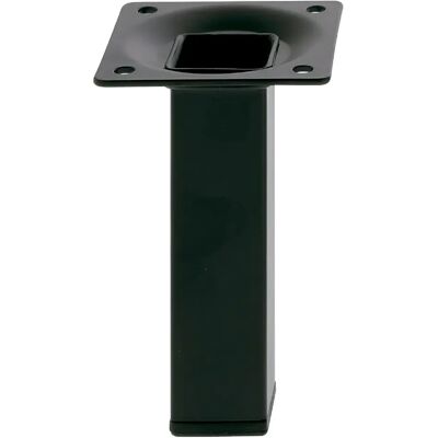 AMIG Pied de table 3 25 x 25 x 200 mm Acier Noir - Publicité AMIG Pied de table 3 25 x 25 x 200 mm Acier Noir - Publicité