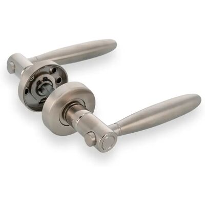 AMIG Poignées sur rosace 22R Ø53 mm Acier inoxydable AISI 304 Mat - Publicité AMIG Poignées sur rosace 22R Ø53 mm Acier inoxydable AISI 304 Mat - Publicité