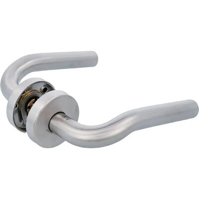 AMIG Poignées sur rosace 20R Ø53 mm Acier inoxydable AISI 304 Mat - Publicité AMIG Poignées sur rosace 20R Ø53 mm Acier inoxydable AISI 304 Mat - Publicité