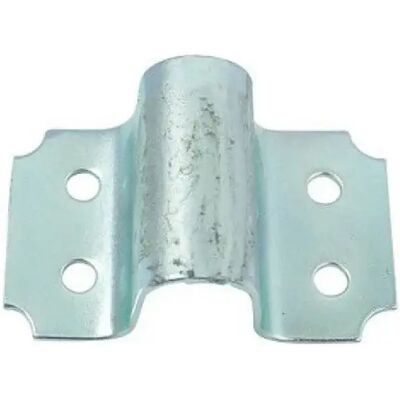 Gâche à pattes pour verrou diamètre 18mm zingué bichromaté JARDINIER MASSARD j521122 - Publicité Gâche à pattes pour verrou diamètre 18mm zingué bichromaté JARDINIER MASSARD j521122 - Publicité