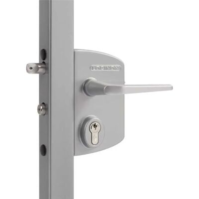 Locinox LAKQ30U2L Serrure applique portail 30-50 mm argent - Publicité Locinox LAKQ30U2L Serrure applique portail 30-50 mm argent - Publicité