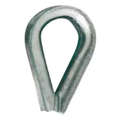 Cosse cœur standard pour câble 6mm en acier zingué CHAPUIS 320 6Z - Publicité Cosse cœur standard pour câble 6mm en acier zingué CHAPUIS 320 6Z - Publicité