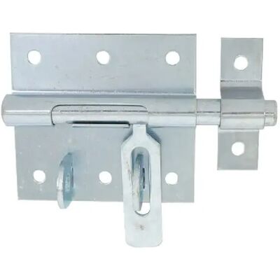 Serrure de boîte en acier zingué avec cadenas - 14mm - Cadenas - Publicité Serrure de boîte en acier zingué avec cadenas - 14mm - Cadenas - Publicité