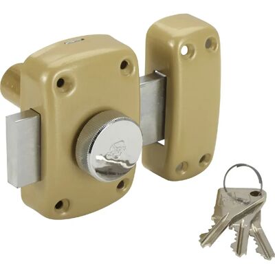 Verrou de securite Vachette Cyclop à bouton pour porte 23 a 28 mm - Publicité Verrou de securite Vachette Cyclop à bouton pour porte 23 a 28 mm - Publicité