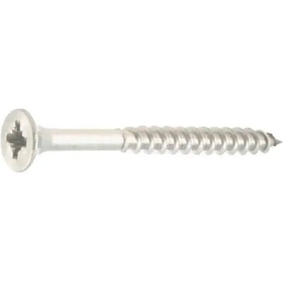 Ultima 12560030 Vis pour bois tête fraisée Pozidriv inox A2 6x30 mm boîte 100 - Publicité Ultima 12560030 Vis pour bois tête fraisée Pozidriv inox A2 6x30 mm boîte 100 - Publicité