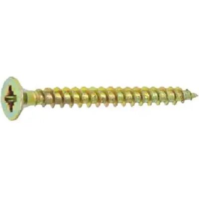 Ultima 10150020 Vis à bois tête fraisée Pozidrive 5x20 mm boîte de 500 acier zingué jaune - Publicité Ultima 10150020 Vis à bois tête fraisée Pozidrive 5x20 mm boîte de 500 acier zingué jaune - Publicité