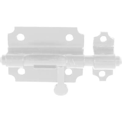 Jardinier Massard Verrou de surface Poire Ø18 mm zingué blanc - Publicité Jardinier Massard Verrou de surface Poire Ø18 mm zingué blanc - Publicité