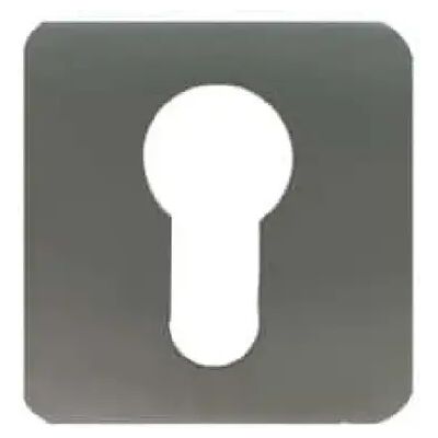 KLOSE BESSER - rosette-inox-quadrato - carré - trou cylindre x2 - Rosette - Publicité KLOSE BESSER - rosette-inox-quadrato - carré - trou cylindre x2 - Rosette - Publicité