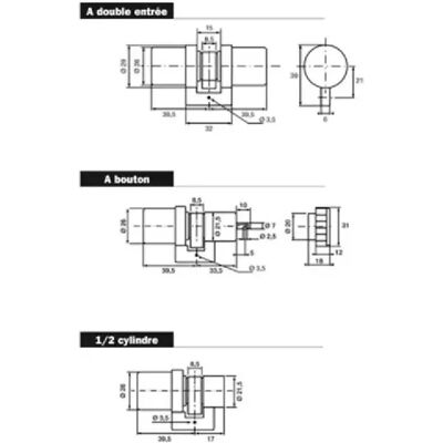 BRICARD - 714900 - 26 mm - Cylinder lock - Publicité BRICARD - 714900 - 26 mm - Cylinder lock - Publicité