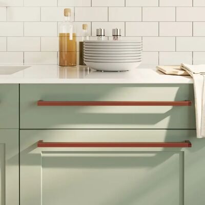 vidaXL Poignées de meubles en bronze 480 mm 20 pièces - Poignées de meubles - Publicité vidaXL Poignées de meubles en bronze 480 mm 20 pièces - Poignées de meubles - Publicité