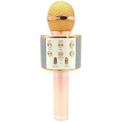 Yonis Microphone smartphone externe - Or - Publicité Yonis Microphone smartphone externe - Or - Publicité