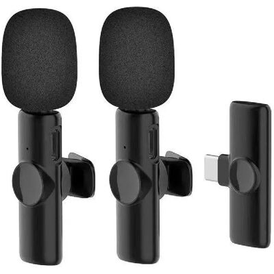 Yonis Microphone sans fil USB-C Android - Publicité Yonis Microphone sans fil USB-C Android - Publicité