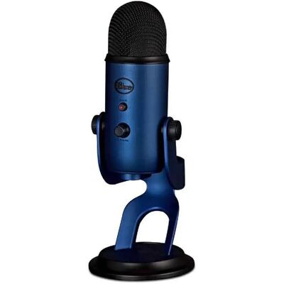 Yonis Microphone USB stéréo - Bleu - Publicité Yonis Microphone USB stéréo - Bleu - Publicité