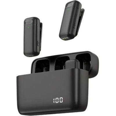 Yonis Microphone sans fil 2 en 1 USB-C polyvalent - Publicité Yonis Microphone sans fil 2 en 1 USB-C polyvalent - Publicité