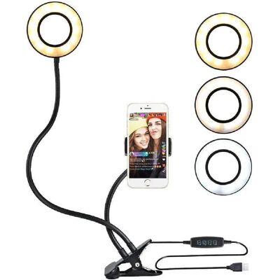 Yonis Ring Light Selfie 360° Flexible Pratique - Publicité Yonis Ring Light Selfie 360° Flexible Pratique - Publicité