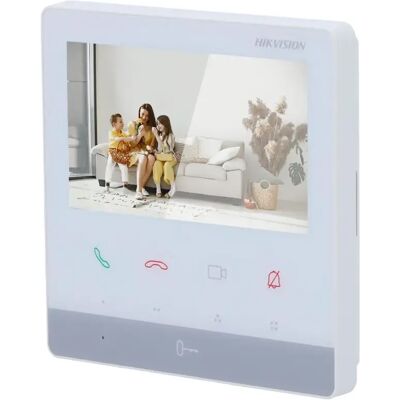 Moniteur Vidéo-Porteur Hikvision 4.3'' TFT Blanc - DS-KH7100EY-WE2/White - Publicité Moniteur Vidéo-Porteur Hikvision 4.3'' TFT Blanc - DS-KH7100EY-WE2/White - Publicité