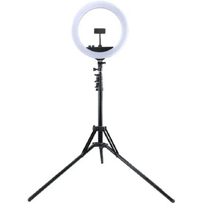 Yonis Ring Light LED 18 Pouces Réglable Compacte - Publicité Yonis Ring Light LED 18 Pouces Réglable Compacte - Publicité