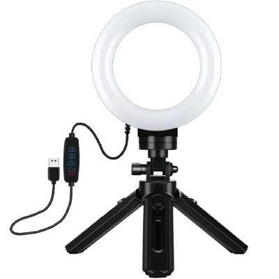 Yonis Ring Light USB 3 Modes Pour Vidéo Vlog - Publicité Yonis Ring Light USB 3 Modes Pour Vidéo Vlog - Publicité