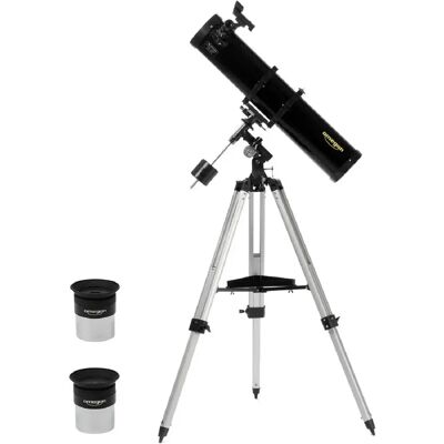 Télescope Omegon 130/920 - Monture Équatoriale Type B - Trépied Réglable - Publicité Télescope Omegon 130/920 - Monture Équatoriale Type B - Trépied Réglable - Publicité