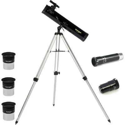 Omegon Télescope 76/700 - Monture Azimutale - Publicité Omegon Télescope 76/700 - Monture Azimutale - Publicité