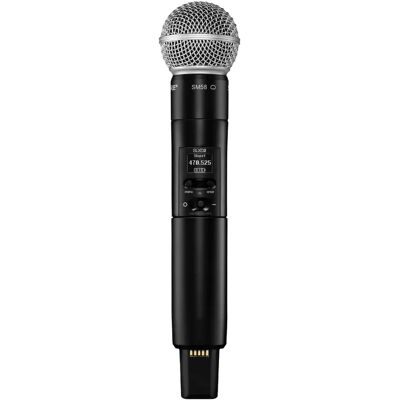 Microphone sans fil Shure SM58 G59 - Numérique, Noir, Cardioïde - Publicité Microphone sans fil Shure SM58 G59 - Numérique, Noir, Cardioïde - Publicité