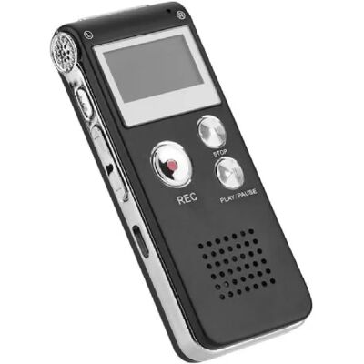 Générique Dictaphone Enregistreur vocal 8 Go - Noir - Publicité Générique Dictaphone Enregistreur vocal 8 Go - Noir - Publicité