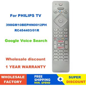 Générique Télécommande vocale Google pour TV Philips - Publicité Générique Télécommande vocale Google pour TV Philips - Publicité
