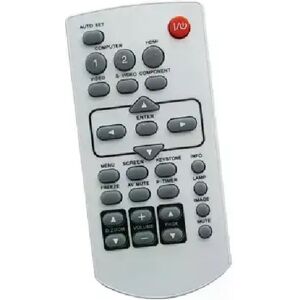 Générique Télécommande de remplacement pour projecteur Panasonic 3LCD - Publicité Générique Télécommande de remplacement pour projecteur Panasonic 3LCD - Publicité