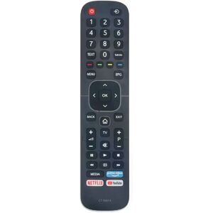 Générique Télécommande TV pour Toshiba - Noire - Publicité Générique Télécommande TV pour Toshiba - Noire - Publicité