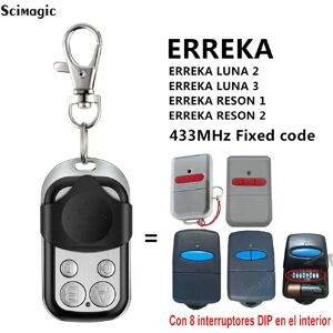 Générique Télécommande de Remplacement ERREKA 433.92 MHz - Publicité Générique Télécommande de Remplacement ERREKA 433.92 MHz - Publicité
