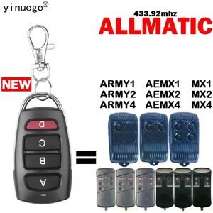 Générique Télécommande de Porte de Garage 433.92 MHz - Publicité Générique Télécommande de Porte de Garage 433.92 MHz - Publicité
