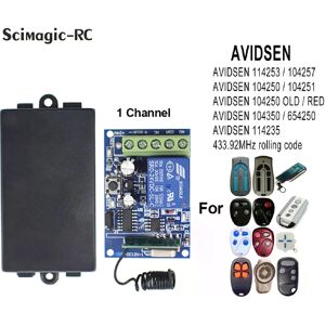 Générique AVIDSEN Commutateur RF 433 MHz - Publicité Générique AVIDSEN Commutateur RF 433 MHz - Publicité