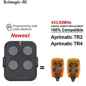 Générique Télécommande APRIMATIC TR2 porte de garage - 433MHz - Publicité Générique Télécommande APRIMATIC TR2 porte de garage - 433MHz - Publicité
